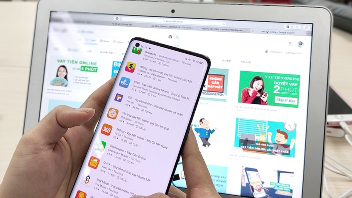 Cẩn thận ứng dụng vay tiền online 2 Ảnh: Cẩn thận ứng dụng vay tiền online