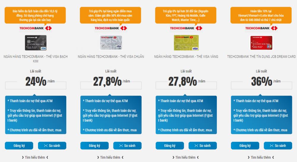 Hạn mức rút tiền từ thẻ tín dụng Techcombank quy định mới nhất 2 Hạn mức rút tiền từ thẻ tín dụng Techcombank quy định mới nhất