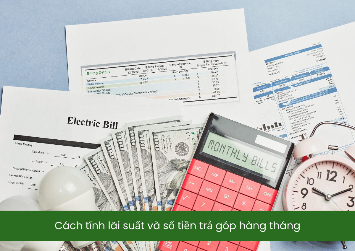 Vay mua nhà trả góp 10 năm: Hướng dẫn chi tiết và mẹo tiết kiệm chi phí 2025 3 Cách tính lãi suất và số tiền trả góp hàng tháng