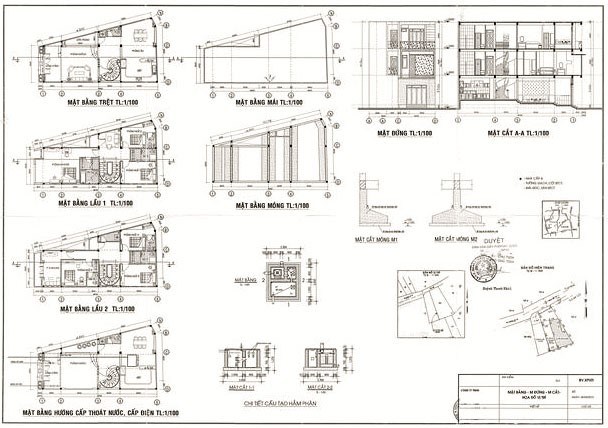 Bản vẽ hoàn công là gì? 2 Ảnh: Bản vẽ hoàn công