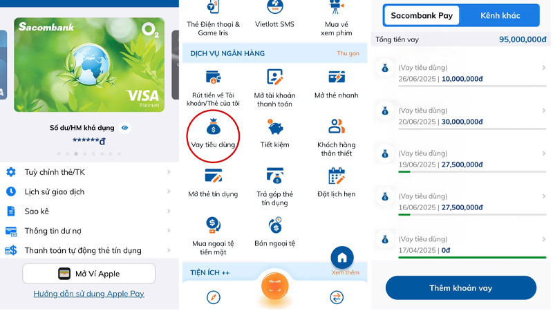 Vay tiêu dùng Sacombank Pay: điều kiện, thủ tục và cách đăng ký vay 5 Vay tiêu dùng online